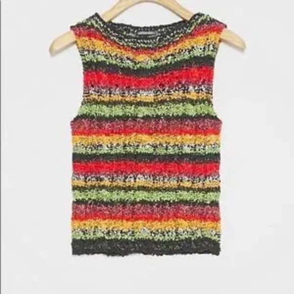NWT Anthropologie Audra Hand Knit Sweater Tank - Picture 2 of 7
